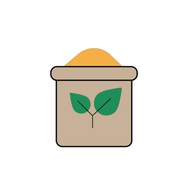 Un un çanta çizgisi simgesinde, vektör işareti, anahat üzerinde beyaz izole doğrusal stil piktogram. Sembol, logo illüstrasyon. Düzenlenebilir kontur