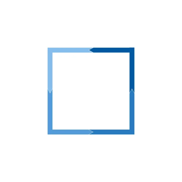 Geometrik soyut kare ögesi. Kare şeklinde kesişen çizgiler