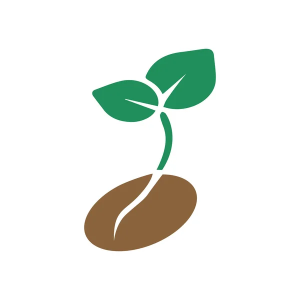Saatgutsymbol Hochwertiges Liniensaatgut Symbol Auf Weißem Hintergrund Aus Der Landwirtschaftlichen — Stockvektor