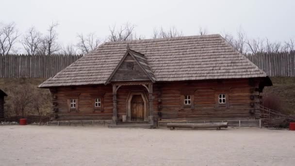 Zaporizhia Ουκρανία Φεβρουαρίου 2020 Διακοπές Στο Νησί Khortytsya Ουκρανικά Εθνικά — Αρχείο Βίντεο