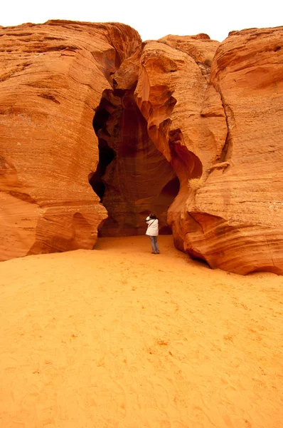 Giriş sayfası, Arizona kanyonda üst antilop (Slot)