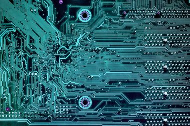 Devre kartı. Elektronik bilgisayar donanım teknolojisi. Anakart dijital çip. Teknoloji bilimi geçmişi. Entegre iletişim işlemcisi. Bilgi mühendisliği bileşeni.