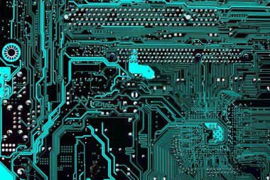 Bilgisayar elektronik devre arka plan