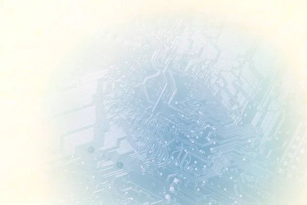 Circuit board. Electronic computer hardware technology. Motherboard ...