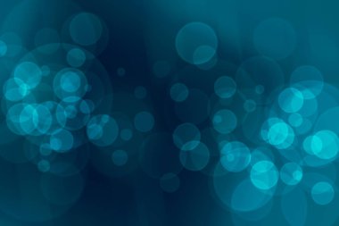 bokeh arka ışık mavi plan