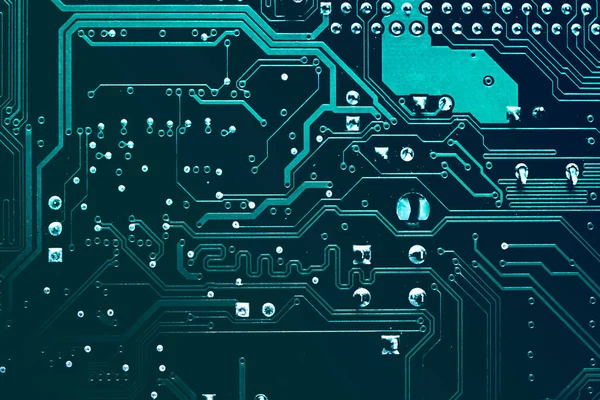 Devre kartı. Elektronik bilgisayar donanım teknolojisi. 