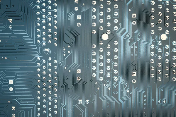 Devre kartı. Elektronik bilgisayar donanım teknolojisi. 