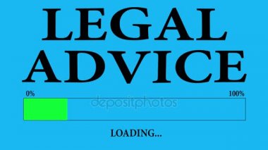 İlerleme çubuğu yükleme metin ile: yasal tavsiye yükleme.