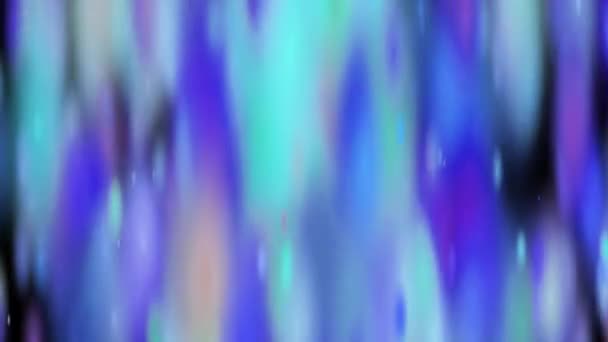 Abstracte wazig blauwe verticale strepen animatie verkeer als achtergrond. — Stockvideo