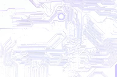 Açık renkli siluet şirket tasarımı için bilgisayar anakart'o site veya sunu konu üzerinde bilgi teknolojisi. Devre kartı.
