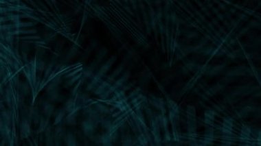 soyut teknoloji geometri çizgi animasyon siyah arka plan üzerine