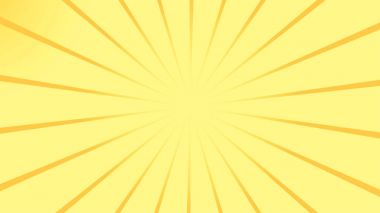 Dönen Radyal arka plan vintage sunburst arka planda sarı ve turuncu renklerde