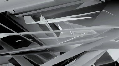 siyah ve beyaz çizgili ve şekil triangulars geometrik desen