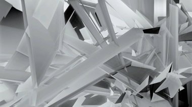 siyah ve beyaz çizgili ve şekil triangulars geometrik desen