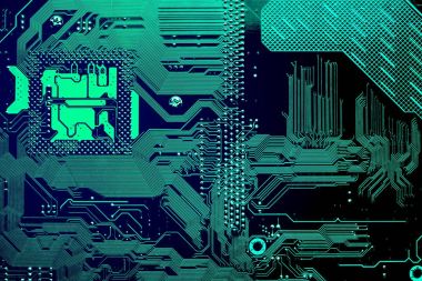 Devre kartı. Elektronik bilgisayar donanım teknolojisi. Anakart dijital çip. Teknoloji bilimi geçmişi. Entegre iletişim işlemcisi. Bilgi mühendisliği bileşeni.