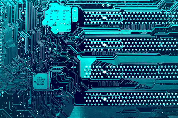 Circuit Board Elektronische Computer Hardware Technologie Digitale Moederbord Chip Technische — Stockfoto