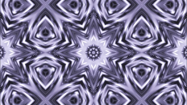 Kaleidoscope Pattern Render Background Mandala Geometric Graphic Print Psychedelic Design — Stock Photo, Image