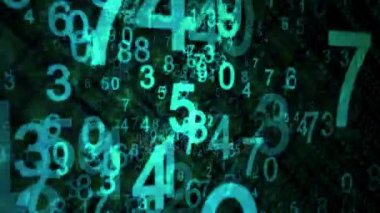 Soyut teknolojik altyapı. Web geliştirici. Bilgisayar kodu. Programlama, kodlama, hacker kavramı. Açı görünümü animasyon numaraları hareket soldan sağa.