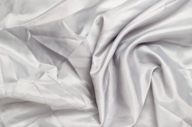 Pürüzsüz zarif gri ipek ya da saten lüks bez doku. Retro tarzı.