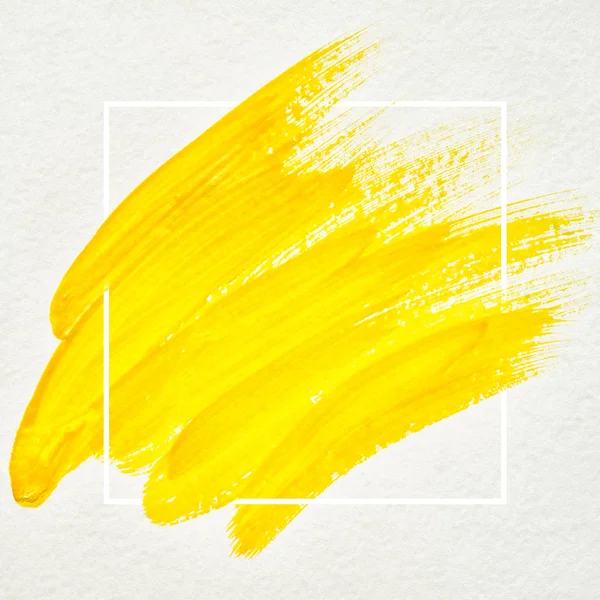 Kunst Logo Pinsel Gemalt Aquarell Auf Papier Abstrakten Hintergrund Design — Stockfoto