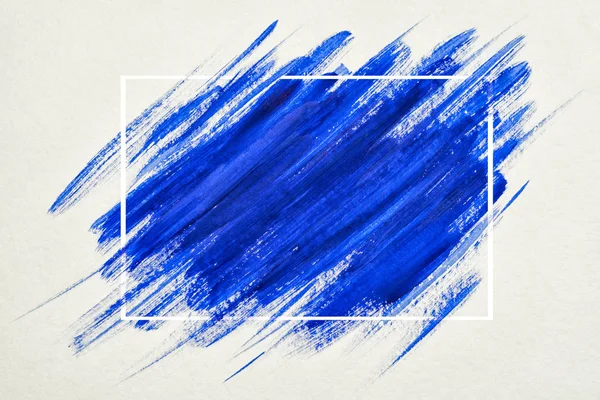 Art Logo Pinceau Aquarelle Peinte Sur Papier Abstrait Fond Design — Photo