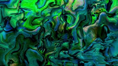 Yeni Zelanda paua kabuk (Haliotis Iris) yakın çekim bir lüks arka plan distorsiyonları