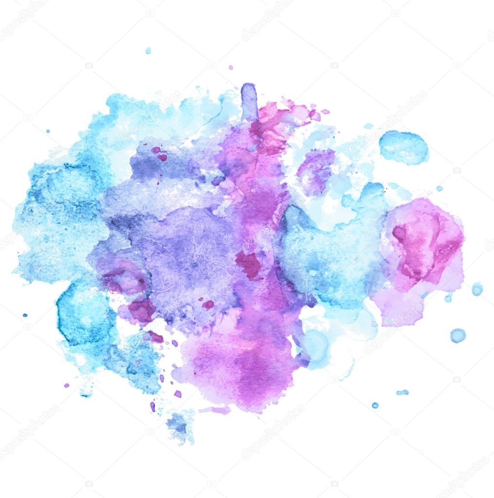 Vector: mancha de colores | Manchas Acuarela Colores Mano Textura Papel