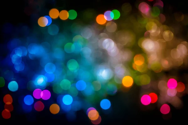 Multi Colow Bokeh Cerchio Forma Sfocatura Sfondo Astratto — Foto Stock