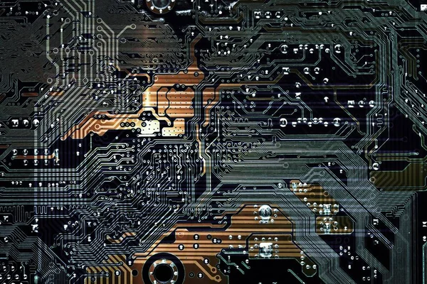 Circuit Board Background Computer Motherboard — Stock Photo, Image