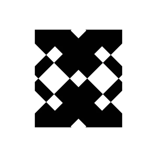 X, OX, EXE iniciais logotipo da empresa geométrica e ícone do vetor —  Vetores de Stock