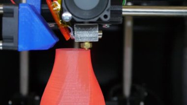 3D baskı - detay bir 3d printerlere harcama maddeler