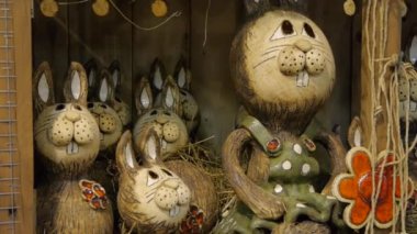 Paskalya dekorasyon tavşan.