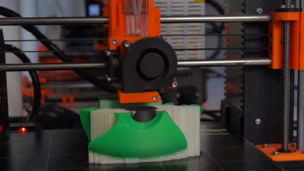 3D nyomtatás - 3d munkahelyi — Stock videók