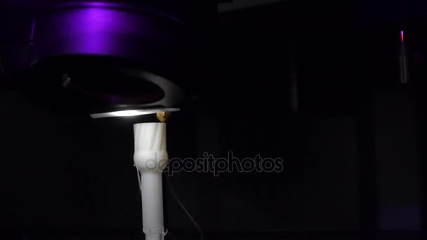 3D printen - Detail van een 3D-printer — Stockvideo