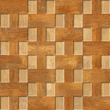 İç duvar paneli desen - dekoratif çini desen - kiraz ahşap doku