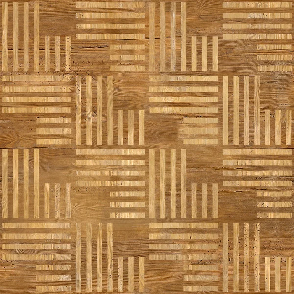 Abstract paneling pattern - seamless background - wood texture — Stock Photo, Image