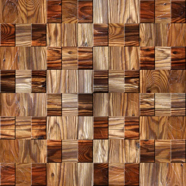 Interior wall panel pattern - decorative tile pattern - wood texture — Stock Photo, Image