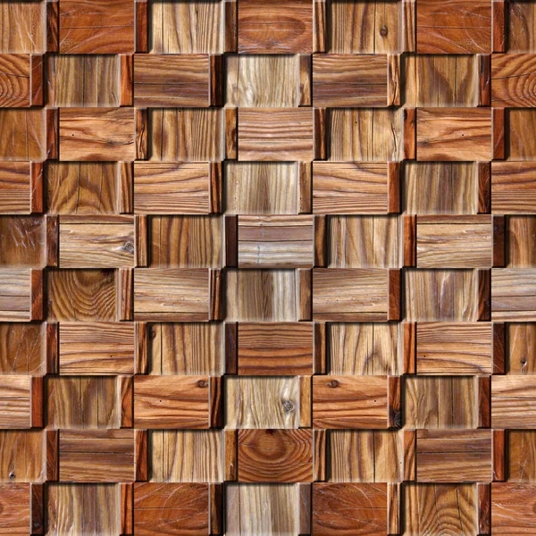 Streszczenie Dekoracyjne panele - bezszwowe tło - struktura drewna — Zdjęcie stockowe