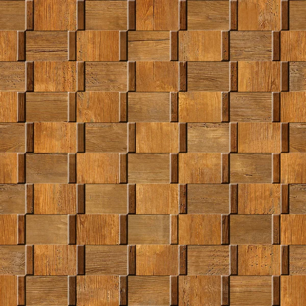 Paneles decorativos abstractos - fondo sin costuras - textura de madera — Foto de Stock