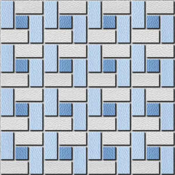 Decorative checkered pattern - Design facing tiles - seamless background — Stock Photo, Image