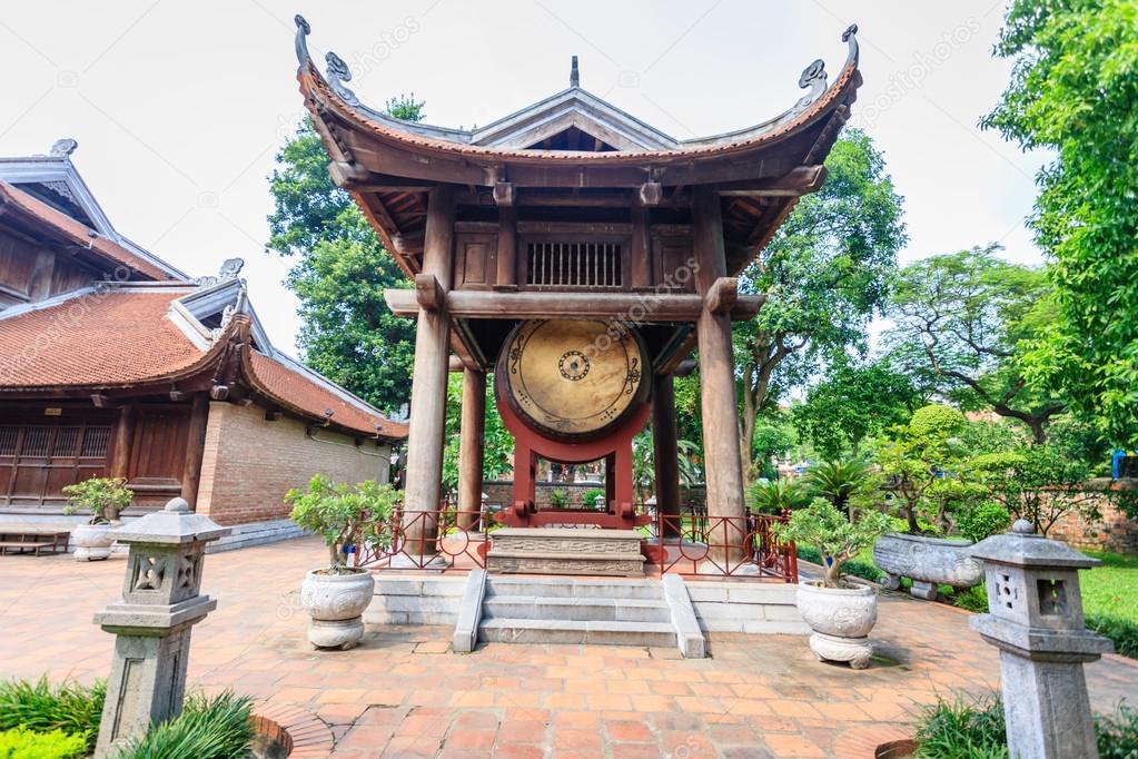  The Temple of Literature in Hanoi, Vietnam