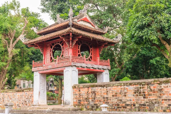 Il Tempio della Letteratura di Hanoi, Vietnam — Foto Stock