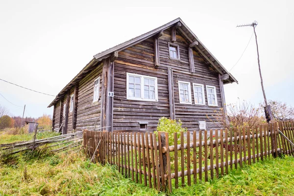 Karelien altes Dorf — Stockfoto