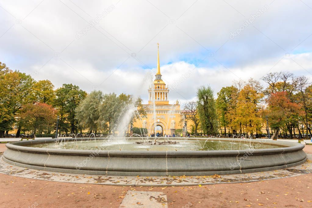 Admiralty building, St Petersburg