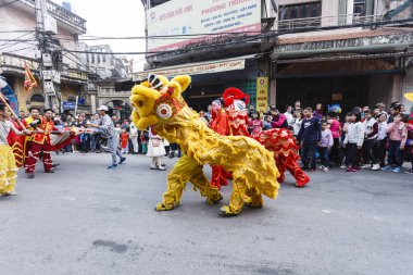 Her yıl, 1 ay ay 4 gün Dong Ky Köyü fişek Festivali 30 Ocak 2017 üzerinde tutar