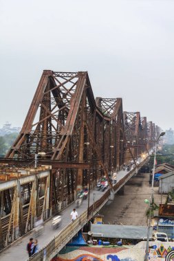 Hanoi, Vietnam uzun bien Köprüsü