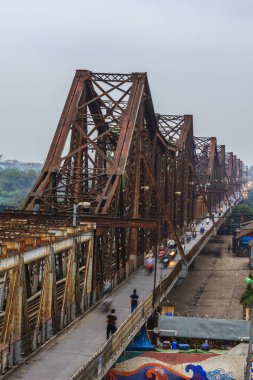 Hanoi, Vietnam uzun bien Köprüsü