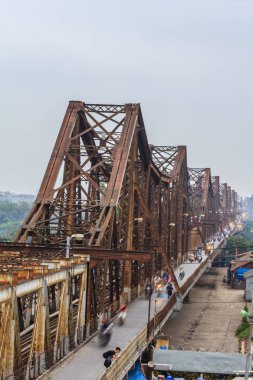 Hanoi, Vietnam uzun bien Köprüsü