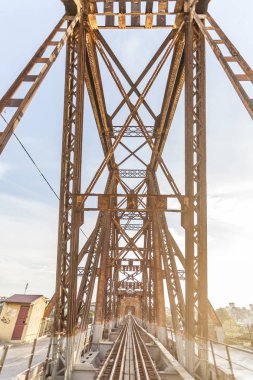 Hanoi, Vietnam uzun bien Köprüsü