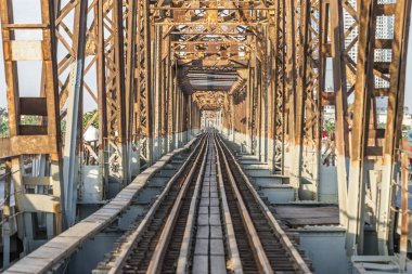Hanoi, Vietnam uzun bien Köprüsü